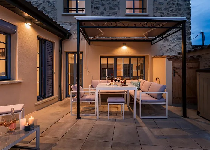 Vila Le Patio D'arlou & - Relaxant Et Romantique Fabrezan